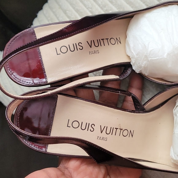 Louis Vuitton  Vernis Block heel sandals - Picture 8 of 16